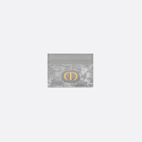 디올 30 Montaigne Freesia 카드 지갑 S2152UNJR_M932